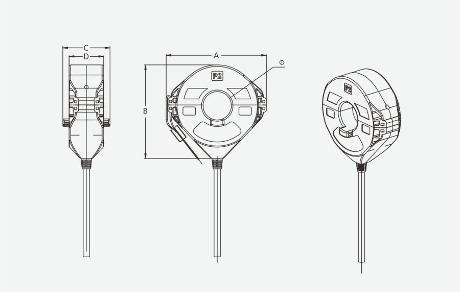 ICT-CTHW3 Open-Close Type Outdoor Waterproof Transformer