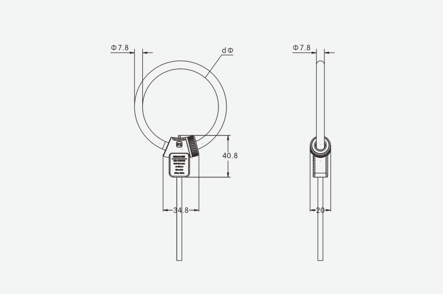 Rogowski current sensor Coil