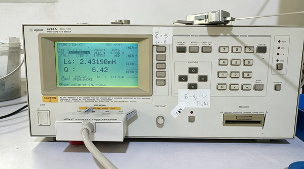current transformer calibration test setup